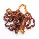 10 BEANS Baltic amber teething bracelets 14cm