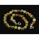 Adjustable Size Baltic amber Bracelet Anklet 30cm