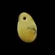 Baltic Amber Medallion pendant with hole