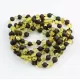 5 BAROQUE Baltic amber adult bracelets 22cm