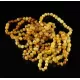 10 Butter BAROQUE Baltic amber adult bracelets 20cm