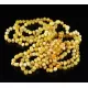 10 Butter BAROQUE Baltic amber adult bracelets 20cm
