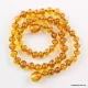 Honey Baltic Amber Teething Necklace For Babies
