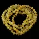 5 Butter Baltic Amber Anklets 25cm