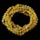 5 Butter Baltic Amber Anklets 25cm