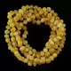 5 Butter Baltic Amber Anklets 25cm