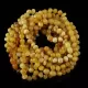 10 Butter Baltic Amber Anklets 25cm