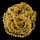 10 Butter Baltic Amber Anklets 25cm