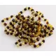10 Multi BAROQUE Baltic amber adult bracelets 19cm