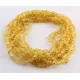 10 Raw Honey BEANS Baltic amber adult necklaces 45cm