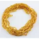 10 Honey BEANS Baltic amber adult wholesale necklaces 45cm