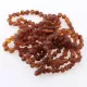 10 Raw Cognac BAROQUE Baltic Amber Bracelet 19cm