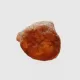 Natural rare Baltic amber resin drop with cracks