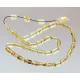 Islamic 33 BARREL Prayer BALTIC AMBER Beads Muslim Rosary