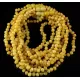 10 Butter AROQUE Baby teething Baltic amber necklaces 32cm