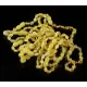 10 Butter BEANS Baltic amber adult bracelets 18cm
