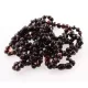 10 Cherry BAROQUE Baltic amber teething bracelets 14cm