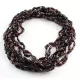10 Cherry BEANS Baltic amber adult wholesale necklaces 45cm