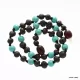 Raw Gemstone Baltic Amber Teething Necklace for Baby