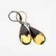 Faceted drops Baltic amber Earrings