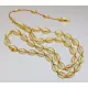 Islamic 33 Baltic amber Prayer OLIVE 9MM beads