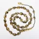 Islamic 33 Prayer OLIVE Baltic amber beads