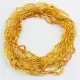 10 Honey BEANS Baltic amber adult wholesale necklaces 51cm