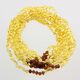 10 BAROQUE Baltic amber teething necklaces 33cm