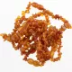 10 Raw Cognac CHIPS Baltic amber teething bracelets 14cm