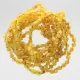 10 Raw Baltic Amber Anklets Bracelets 25cm