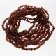 10 Raw Ruby BAROQUE Baltic amber teething necklaces 32cm