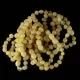 10 Butter BAROQUE Baltic amber teething bracelets 14cm