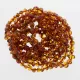 10 Pop Cognac Baltic Amber Anklets 25cm