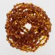 10 Pop Cognac Baltic Amber Anklets 25cm