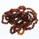 10 Raw Ruby BAROQUE Baltic amber teething bracelets 14cm