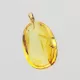 Gnat Insect inclusion in Baltic amber fossil big stone