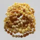 10 Raw BAROQUE Baltic Amber Bracelet 19cm