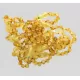 10 Raw Honey BAROQUE Baltic amber teething bracelets 14cm