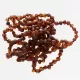10 Raw Cognac BAROQUE Baltic amber teething bracelets 14cm