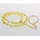 Islamic 33 BARREL Prayer BALTIC AMBER Beads Muslim Rosary