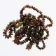 10 Raw Dark CHIPS Baltic amber teething bracelets 14cm
