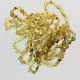 10 Raw Green BAROQUE Baltic amber teething bracelets 14cm