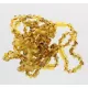 10 Raw Green BAROQUE Baltic amber teething bracelets 14cm