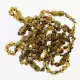 10 Raw Dark BAROQUE Baltic amber teething bracelets 14cm
