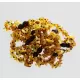 10 Mix CHIPS Baltic amber teething bracelets 14cm