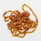 10 Raw Cognac BAROQUE Baltic Amber Bracelet 20cm