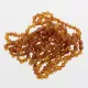 10 Raw Cognac BAROQUE Baltic Amber Bracelet 20cm