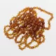 10 Raw Cognac BAROQUE Baltic Amber Bracelet 20cm