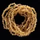 10 Raw Honey BAROQUE Baltic amber Baby necklaces 28cm