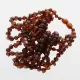 10 Raw Cognac BAROQUE Baltic amber teething bracelets 14cm